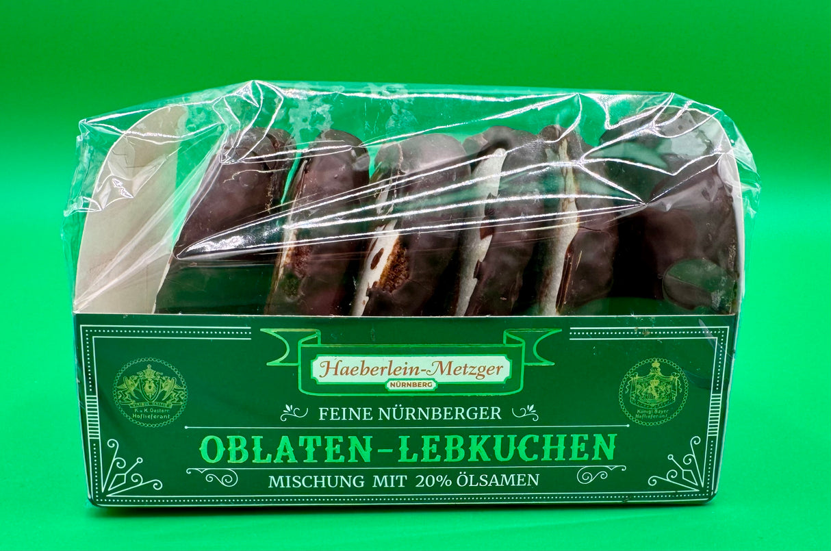 Haeberlein Metzger Oblaten Lebkuchen with 20% seeds