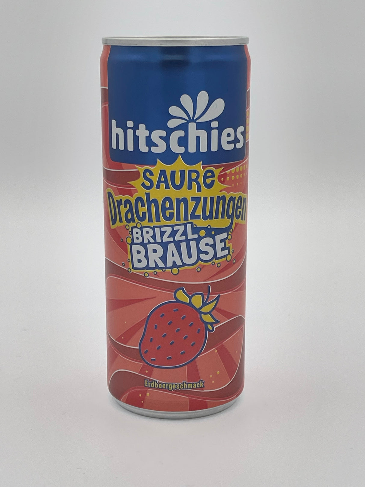 Hitschies Sour Strawberry Fizzy Drink 250ml