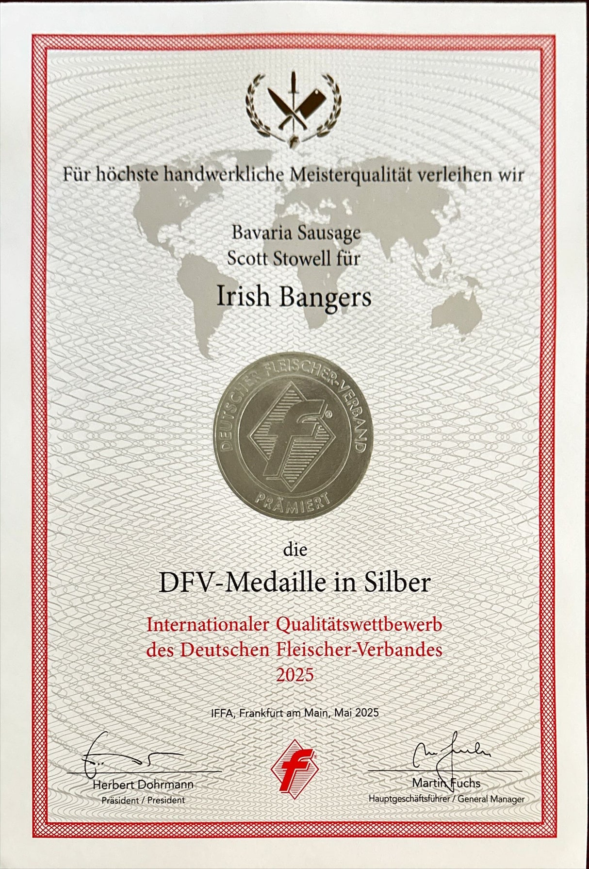 True Irish Bangers 1lb