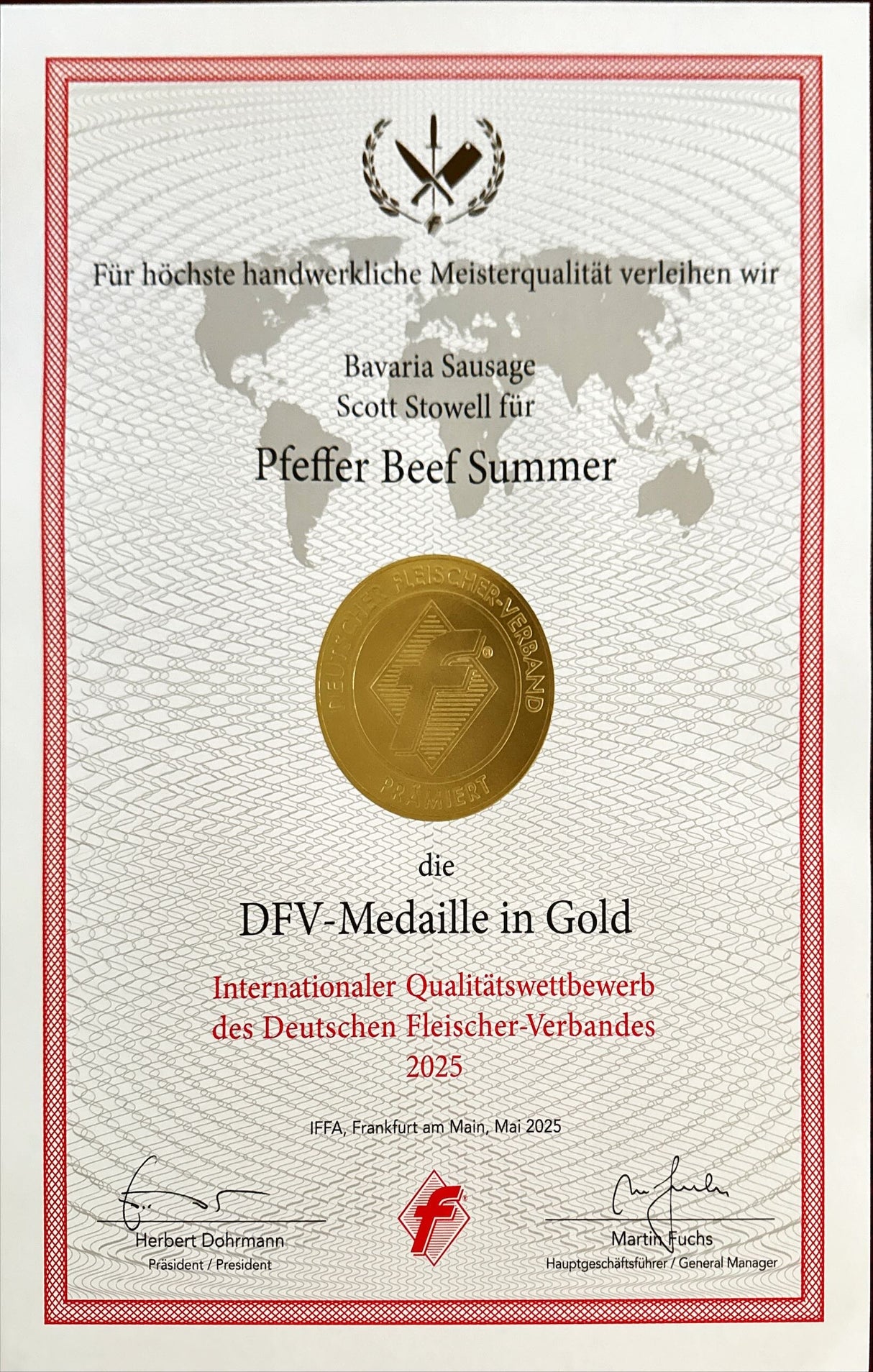 12oz. All Beef "Pfeffer" Summer Sausage