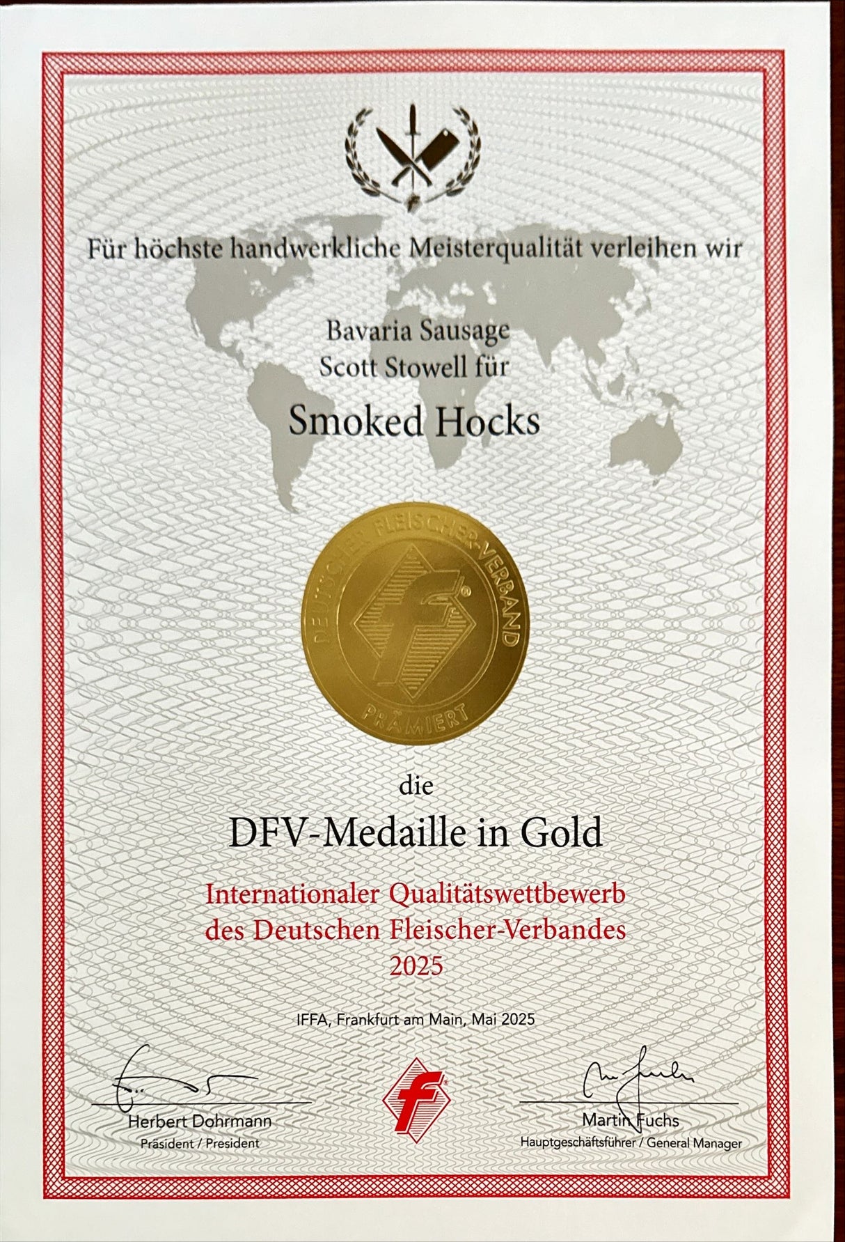 Beautiful Schweinehaxe (Pork Hocks) - Smoked