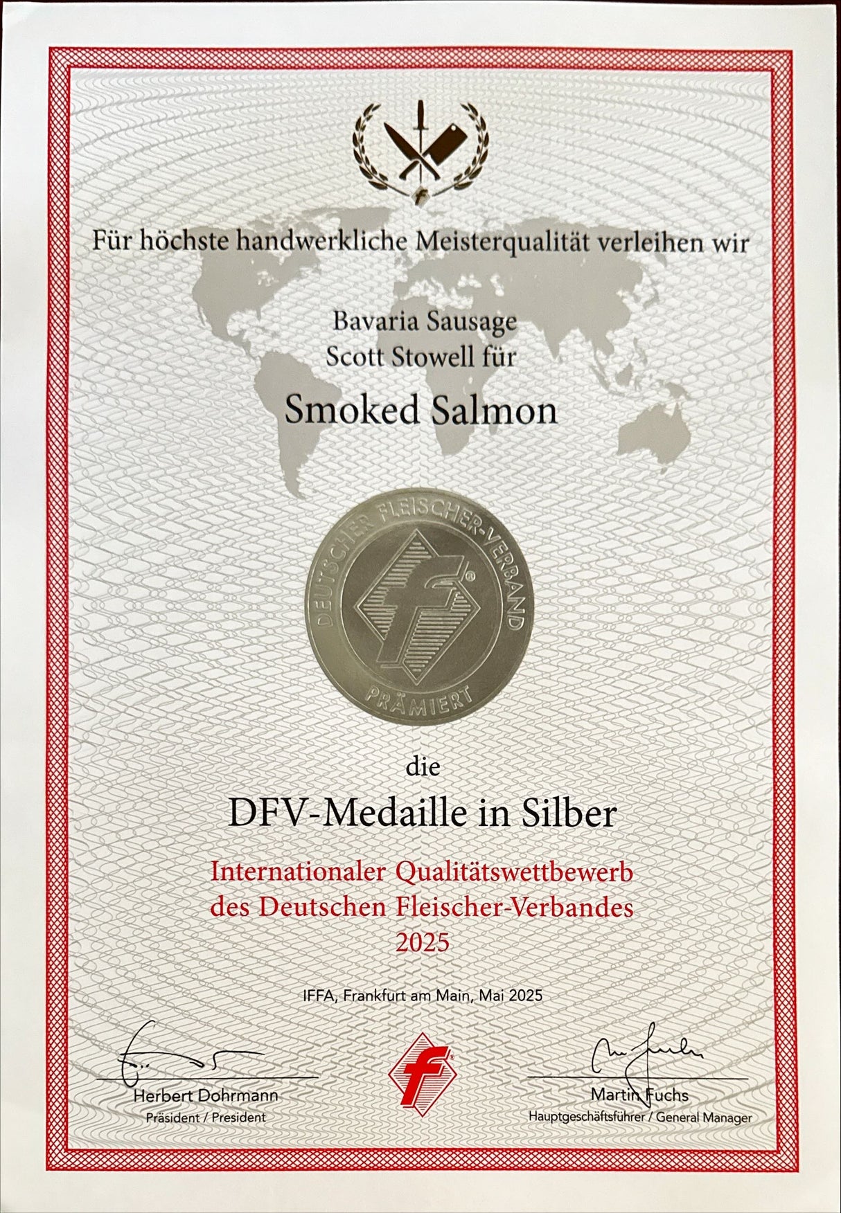 Bavaria's Atlantic Smoked Salmon - 1 lb