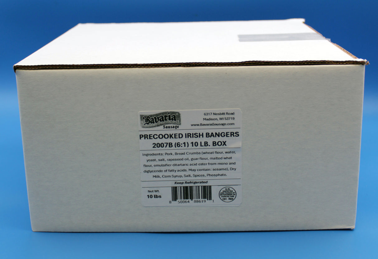 True Irish Bangers 10lb box