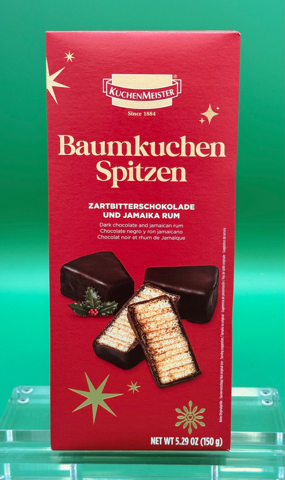 Kuchen Meister Baumkuchen Spitzen Jamaican Rum 5.29oz