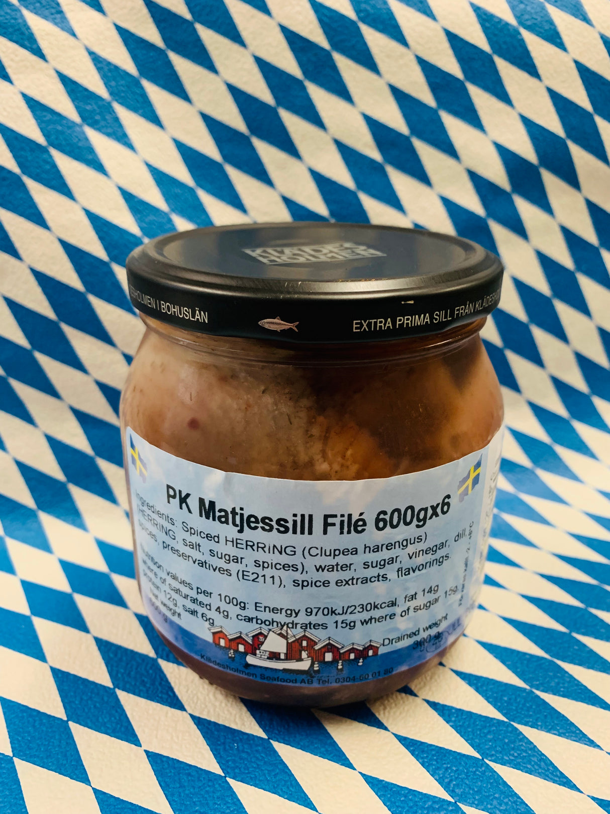 Klades Holmen Matjes Herring Tidbits