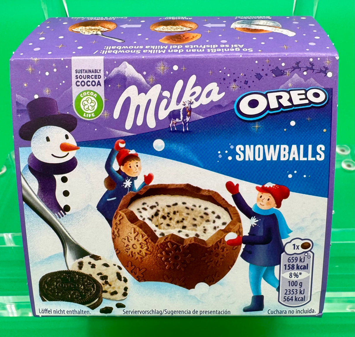 Milka Snowballs Oreo 112g