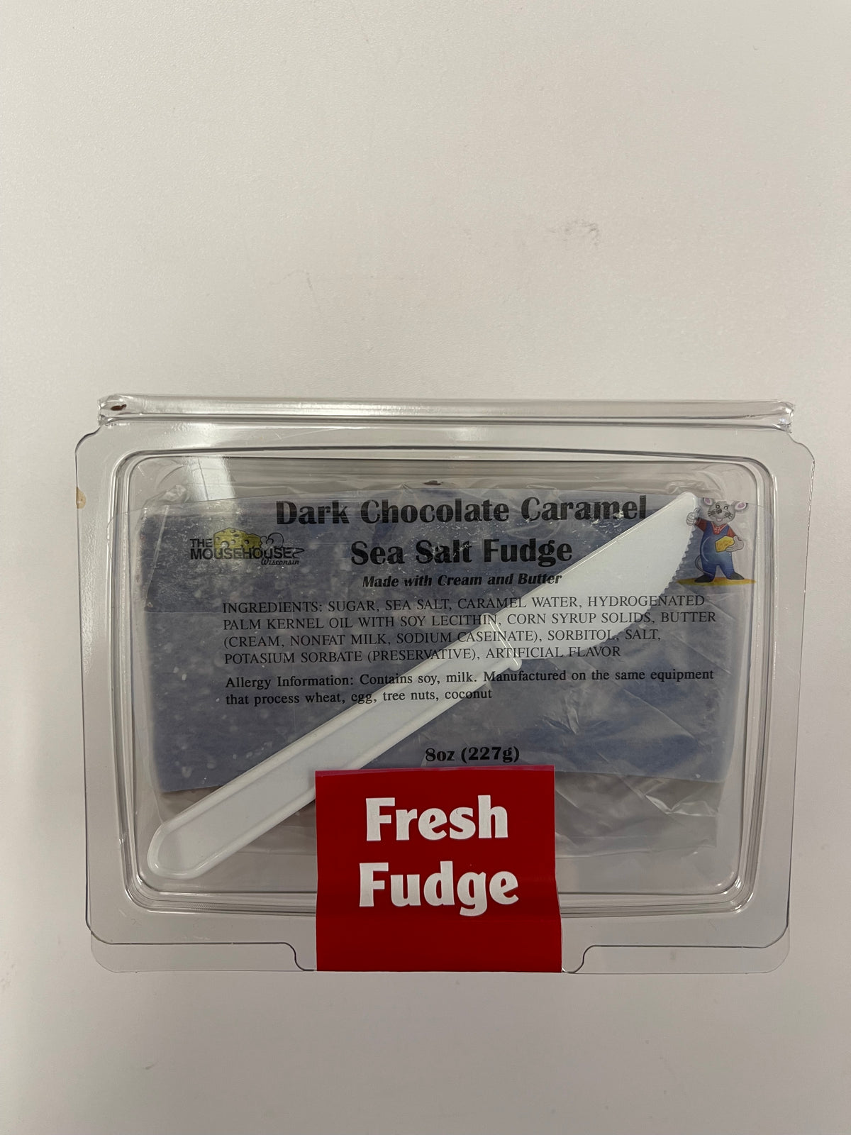 Mousehouse Dark Chocolate Caramel Sea Salt Fudge