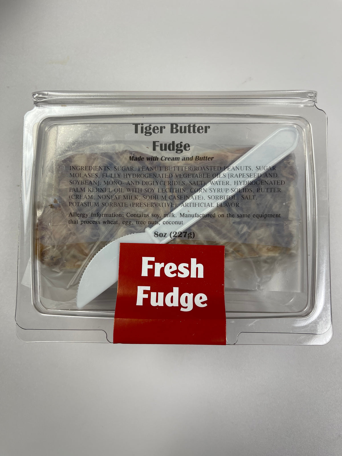 Mousehouse Tiger Butter Fudge (Peanut Butter)