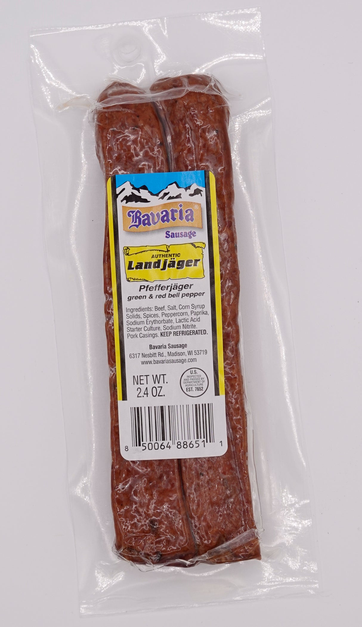 Pepper Landjager (Pfefferjager) 2pk