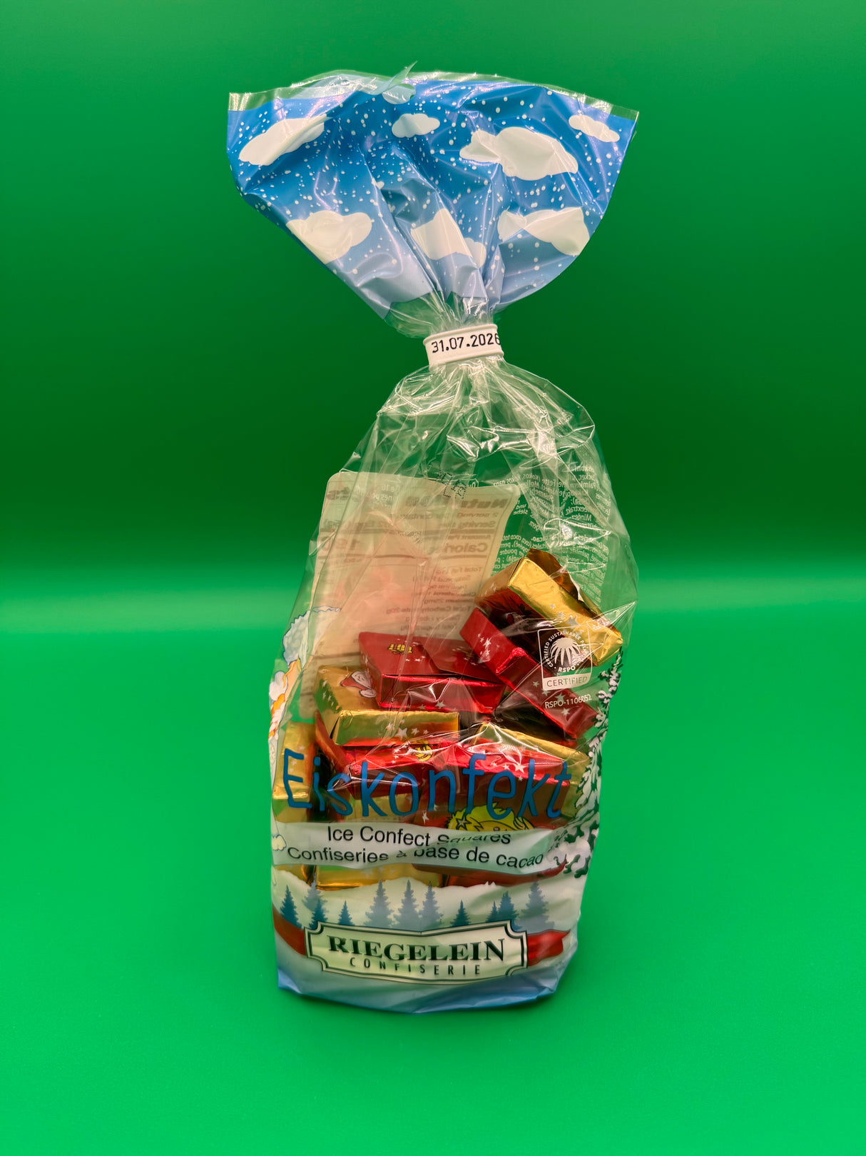Riegelein Christmas Confection Squares Bag 8.8oz