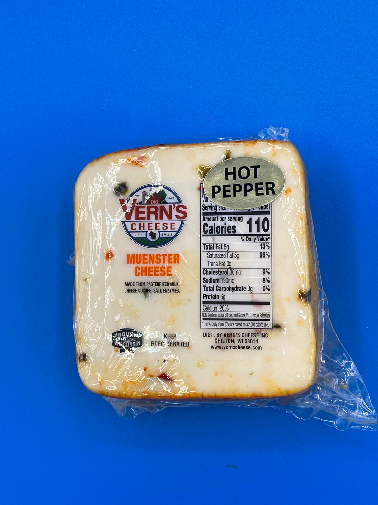 Hot Pepper Muenster 16oz.