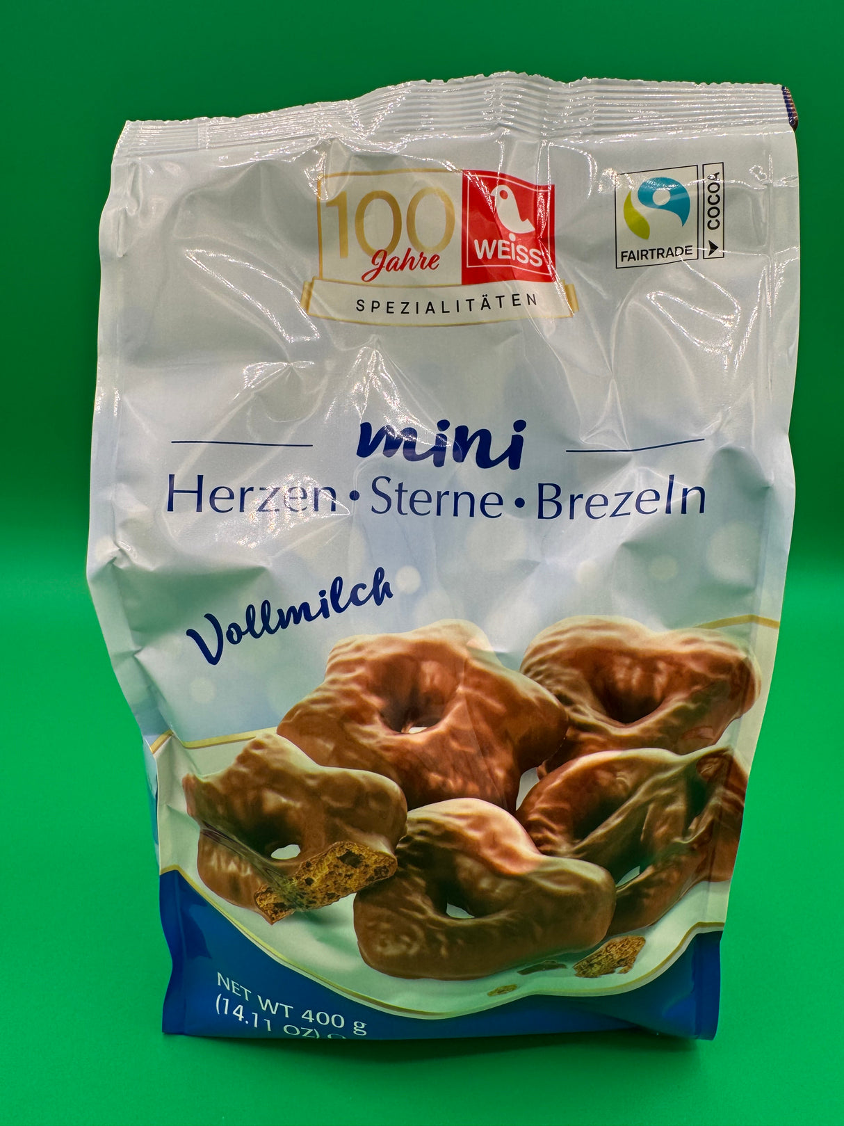 Weiss Mini Hearts/Stars/Pretzel Milk Chocolate 14.1oz