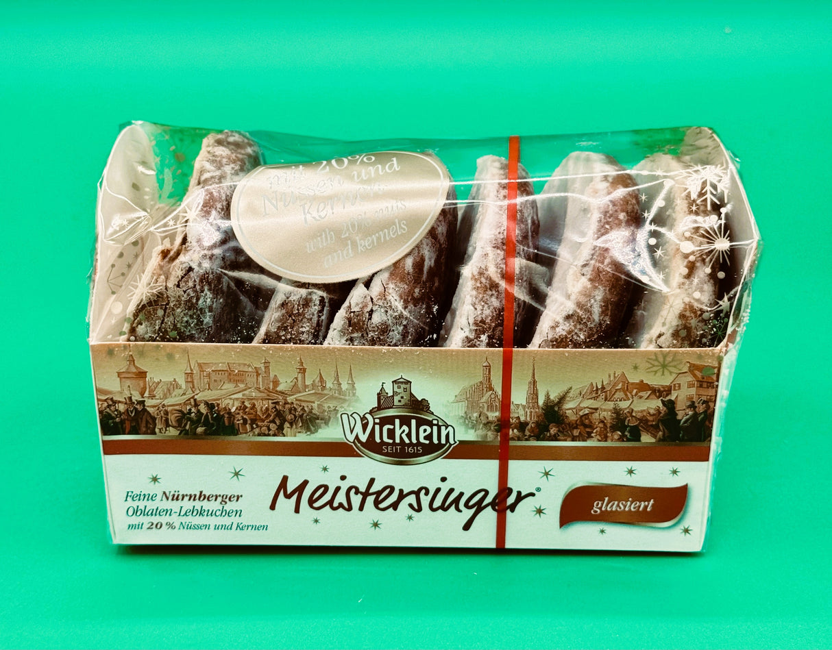 Wicklein Meistersinger Glasiert Lebkuchen w/ 20% Nuts