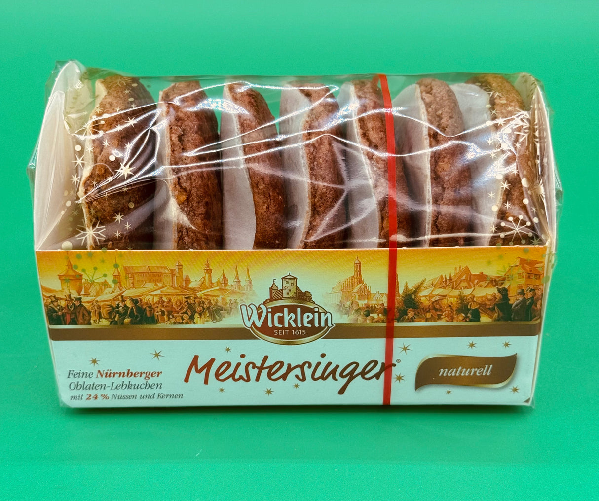 Wicklein Meistersinger Lebkuchen Naturell w/ 24% Nuts