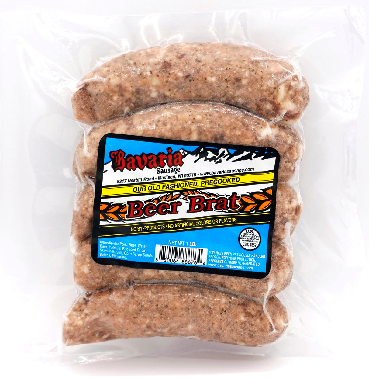 Beer Brats 1lb