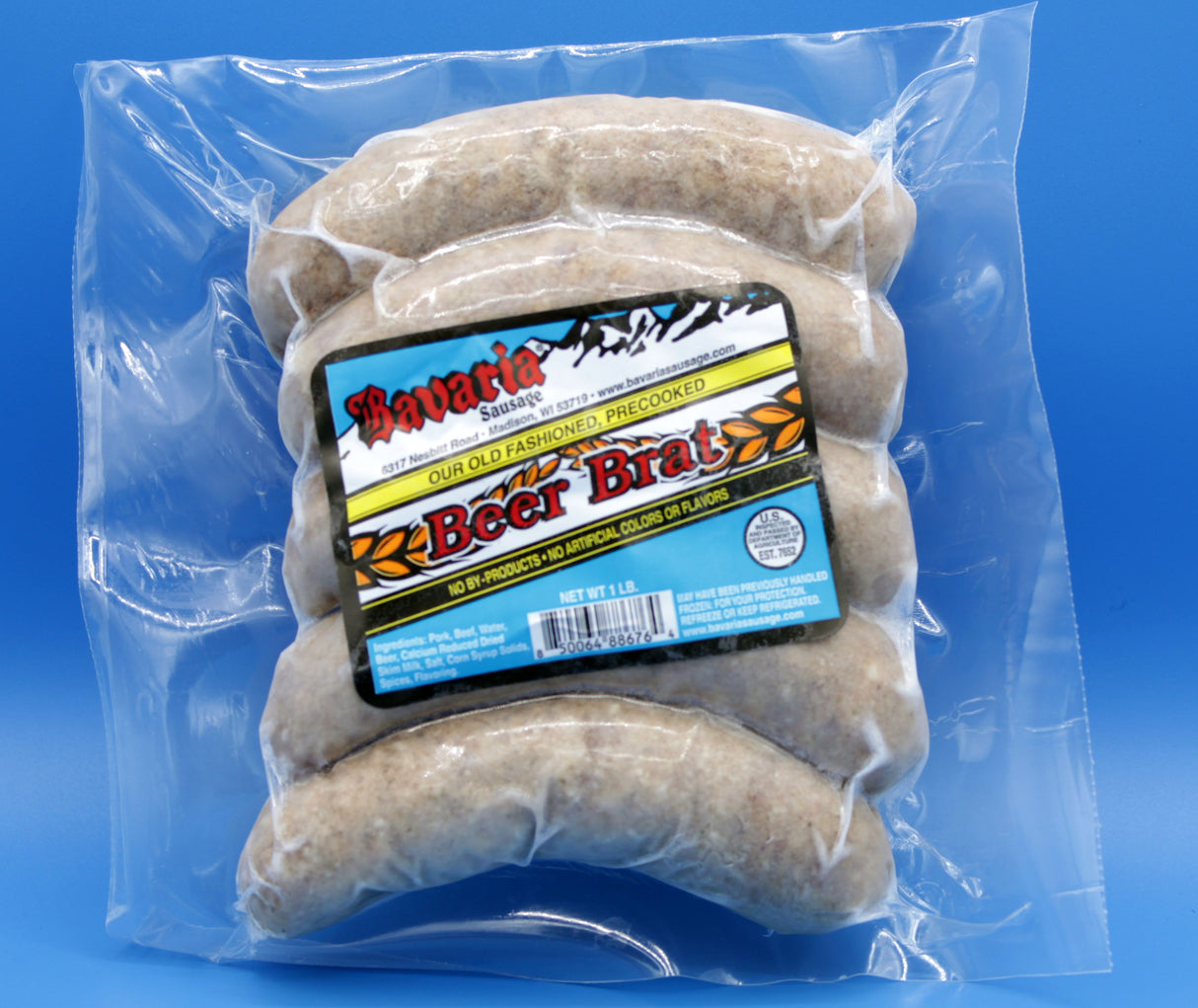 Beer Brats 1lb