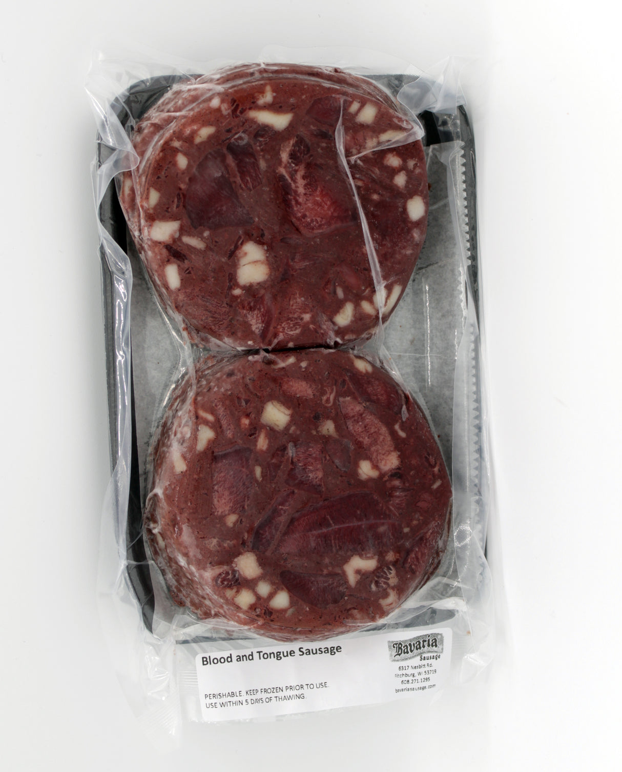 Blood and Tongue Sausage 1lb Sliced