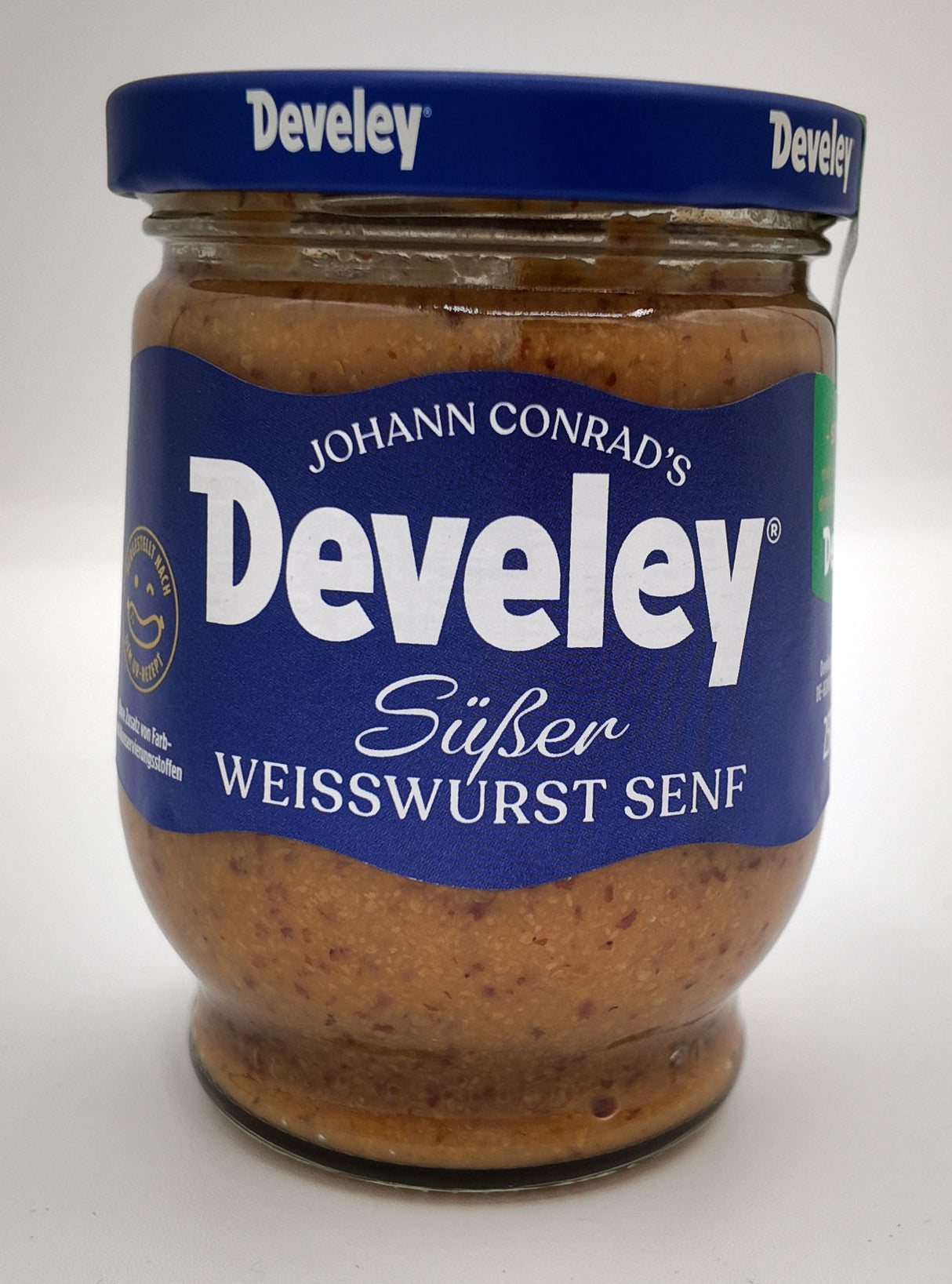 Develey Weisswurst Senf Sweet Mustard Jar