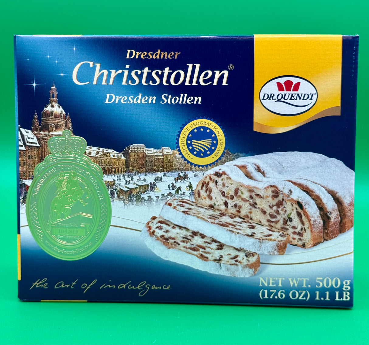 Dr. Quendt Christstollen 17.6oz