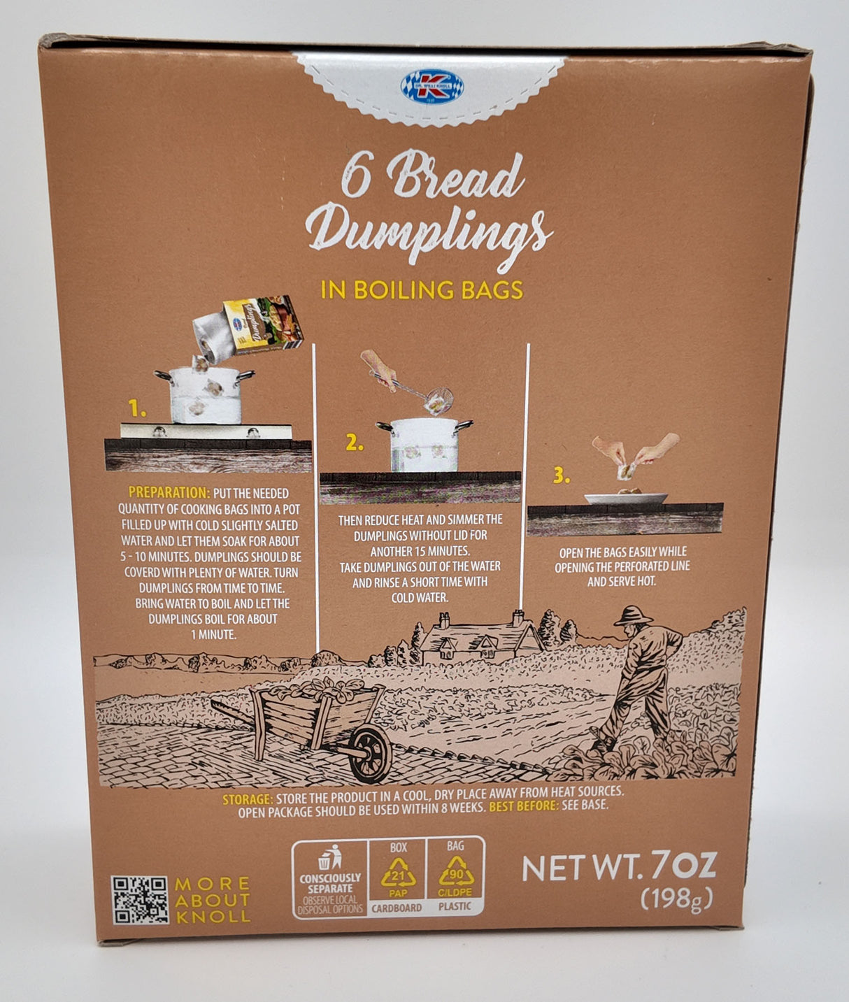 Dr. Willi Knoll 6 Bread Dumplings