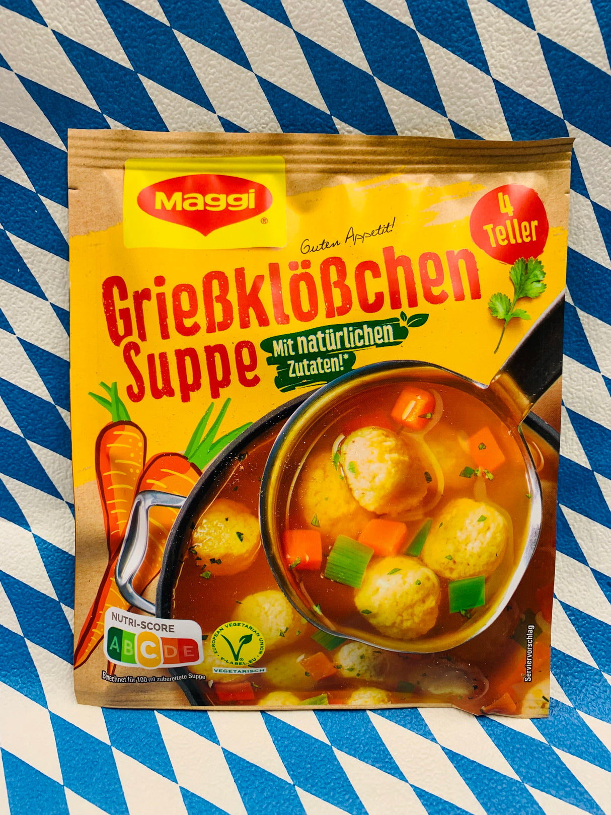 Maggi Griessklosschen (Semolina Dumplings) suppe