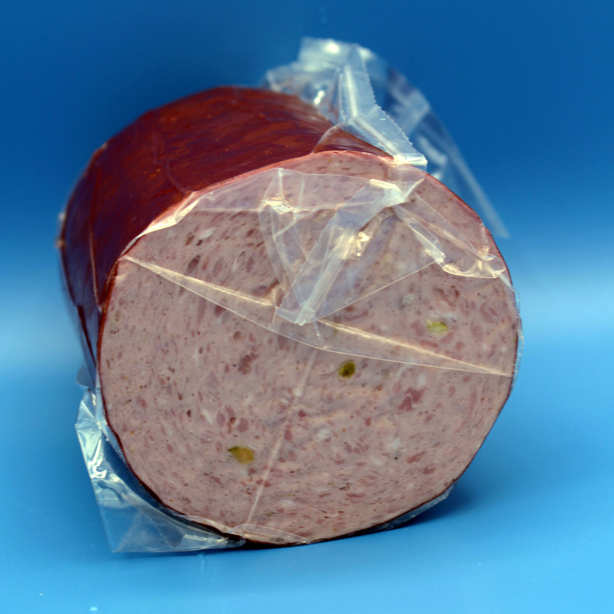 Jagdwurst mit Pistachio Nuts - 3.25lb Whole Piece