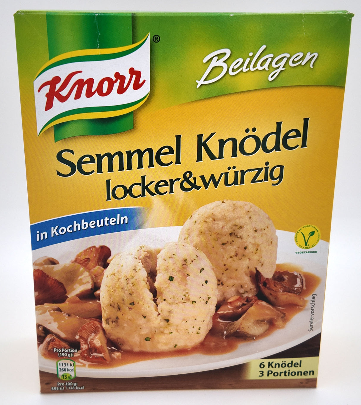 Knorr Semmel Knodel in Cooking Bags