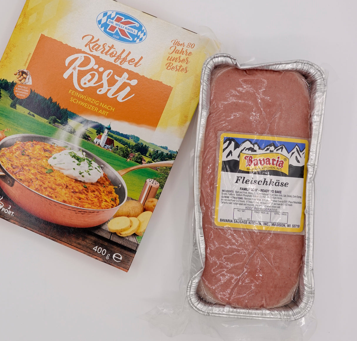 Fresh (Raw) Fleischkase (Leberkase) for Baking - Meal