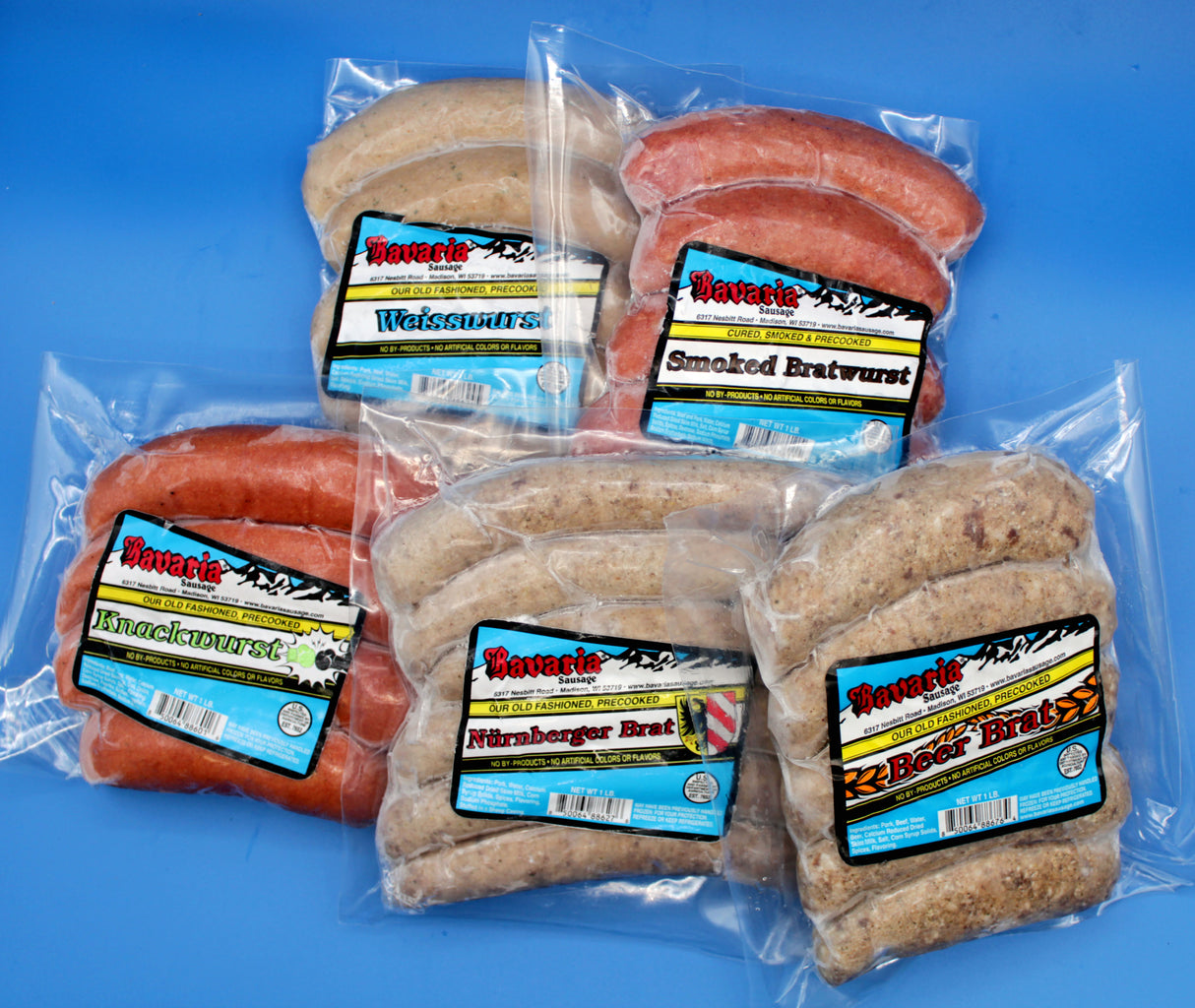 Oktoberfest Bratwurst Sampler 1