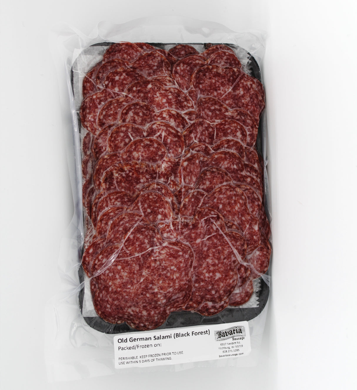 Old Forest Salami 1lb. Sliced