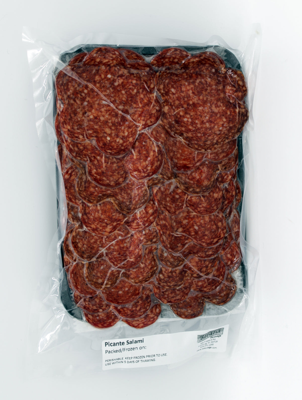 Picante Spicy Hard Salami 1lb. Sliced