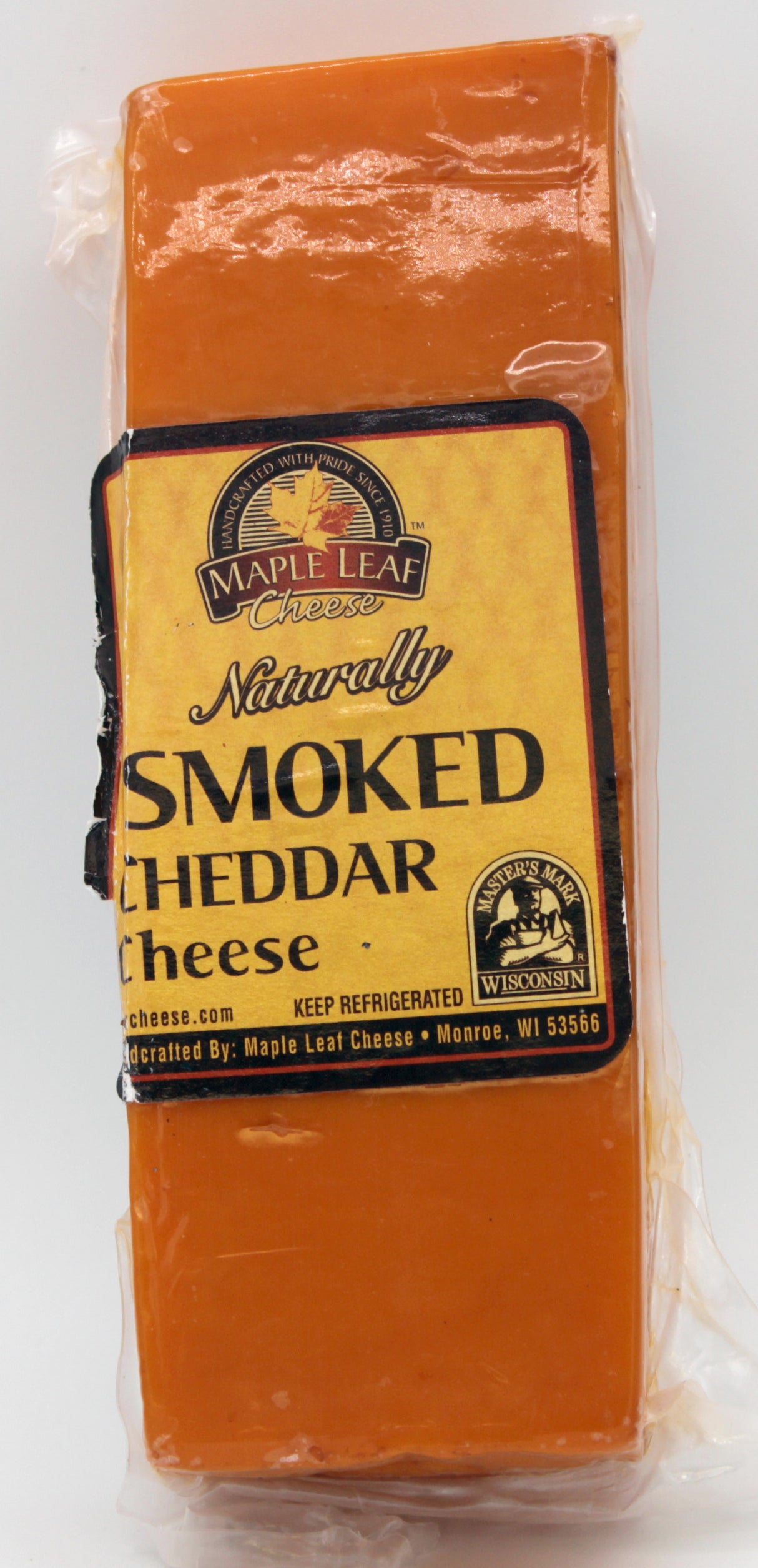 Wisconsin Smoked Cheddar Cheese (16oz)
