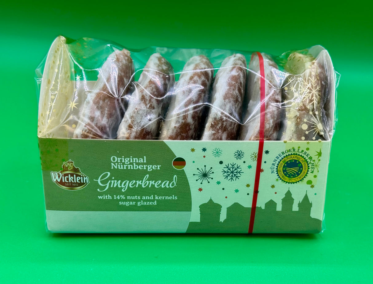 Wicklein Sugar Glazed Gingerbread w/ 14% Nuts