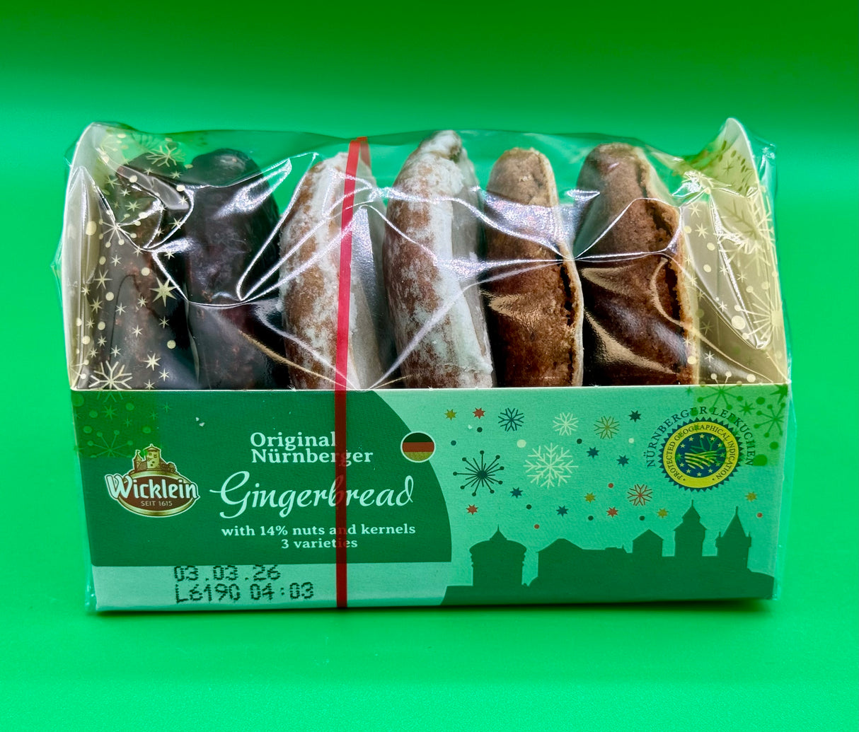 Wicklein Gingerbread 3 Variety w/ 14% Nuts