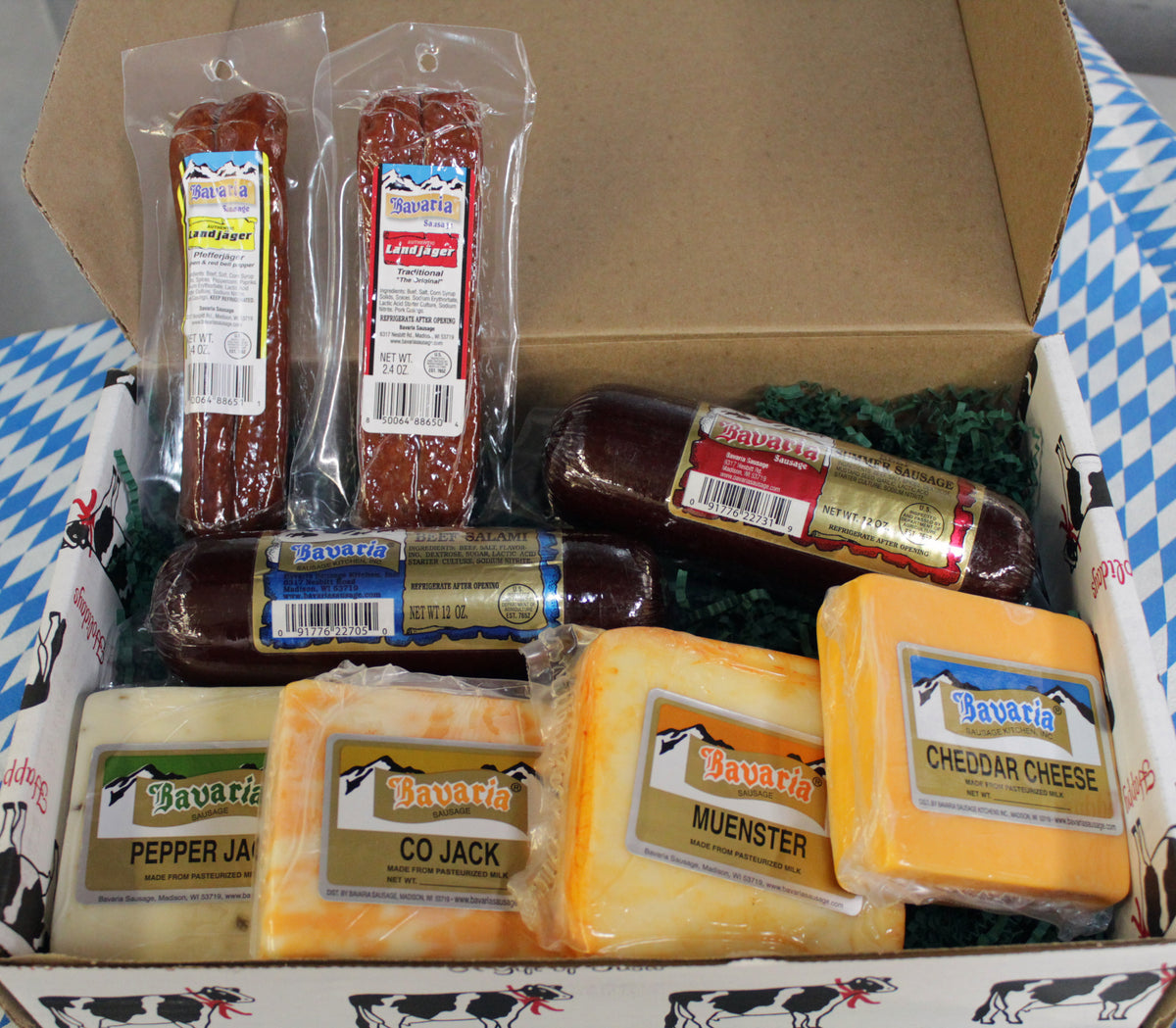 Gift Box 104 - Cheese & Sausage Delight