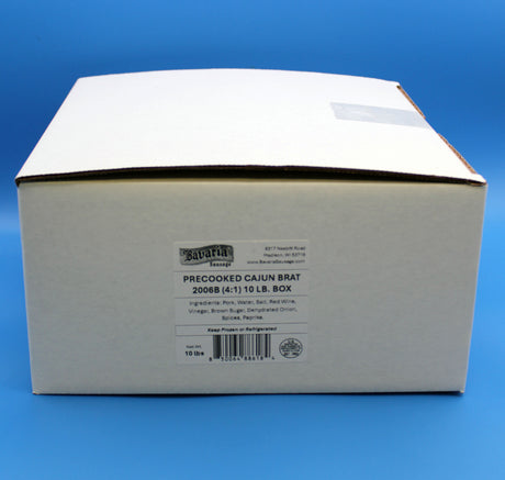 Cajun Bratwurst / Andouille Sausage 10lb box