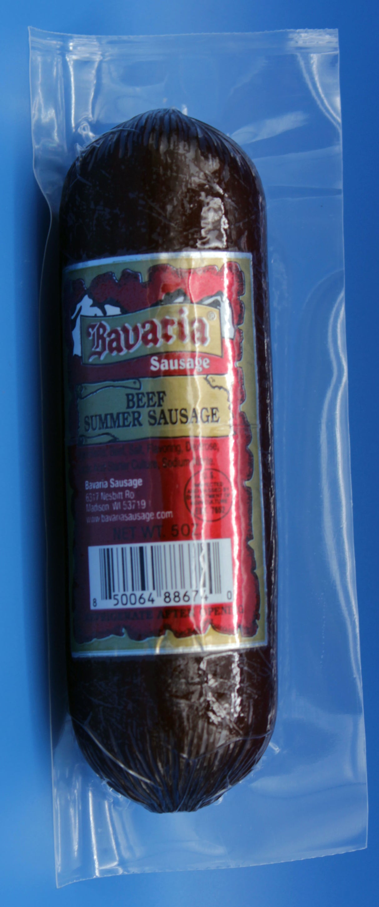 5oz. All Beef Summer Sausage