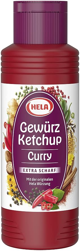 HELA Gewurz Ketchup Curry Extra Hot (Burgundy Cap)