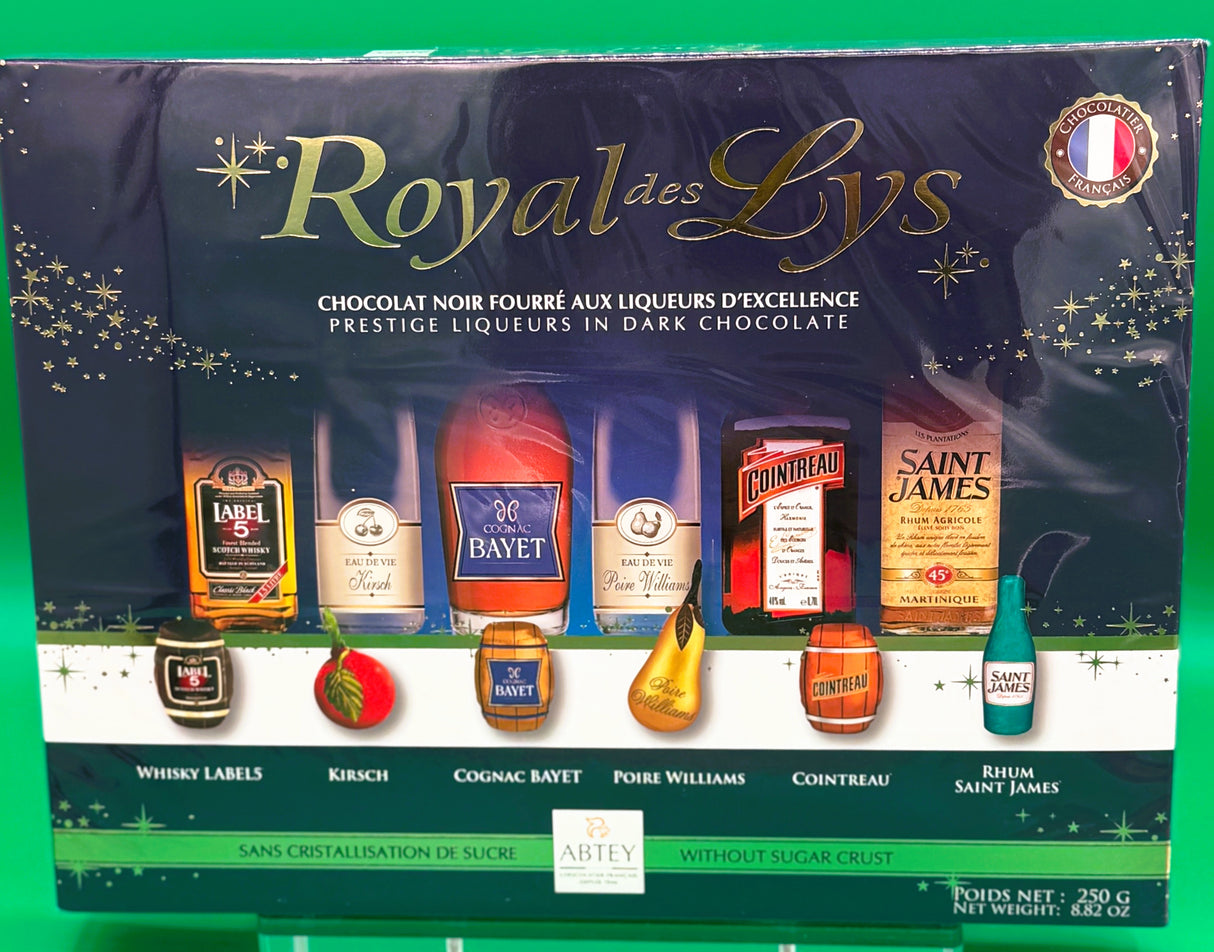 Abtey Royal des Lys 20 pc - 6 Liqueur Varieties 8.82oz