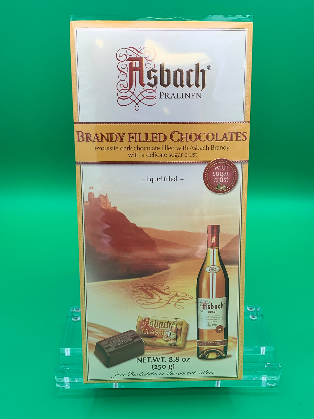 Asbach Brandy Filled Squares 8.8oz