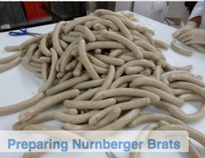 Nurnberger Style Bratwurst 5lb box