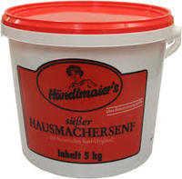 Handlmaier's Sweet Mustard 5kg Bulk Pail