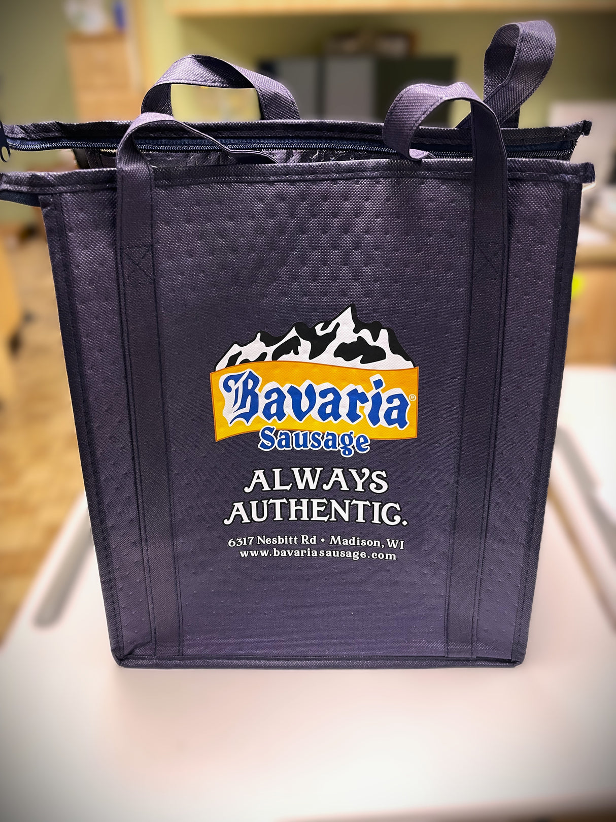 Bavaria Sausage "ALWAYS AUTHENTIC" Cooler Bag
