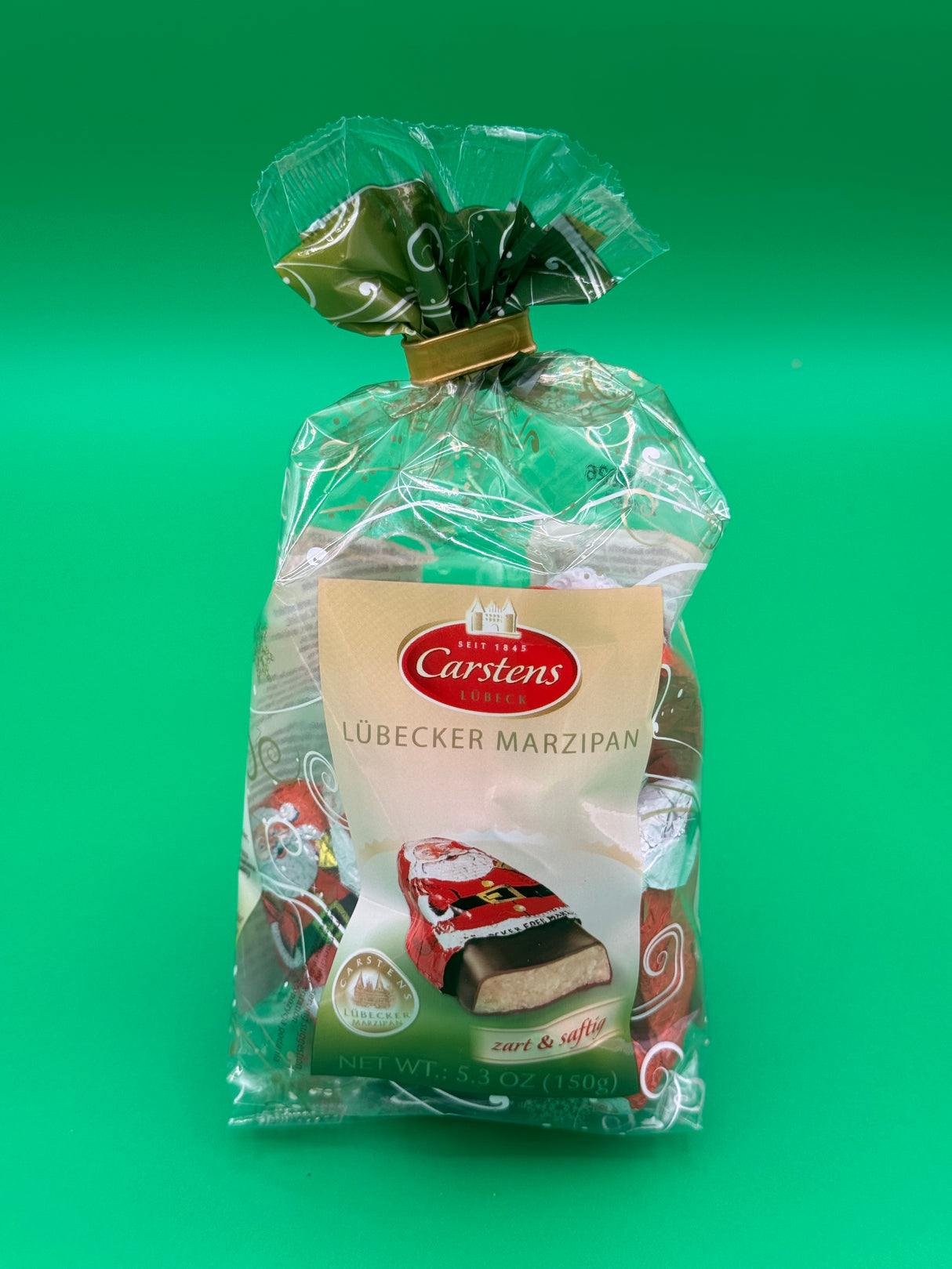 Carstens Lubcecker Marzipan Santas 5.3oz