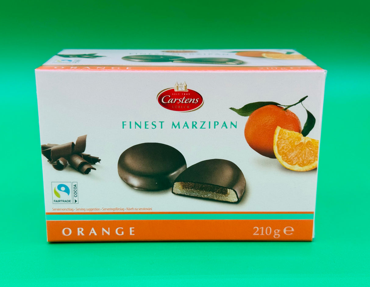 Carstens Orange Chocolate Covered Marzipan