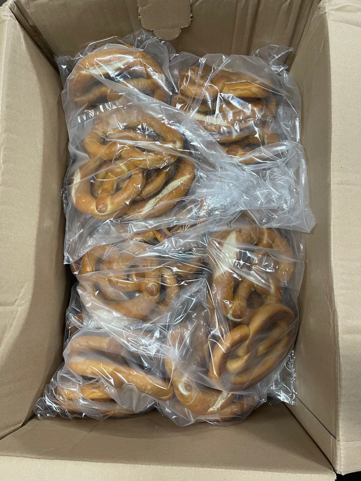 Authentic Bavarian Soft Pretzels - Case (Qty 60) - Direct from Munich Germany