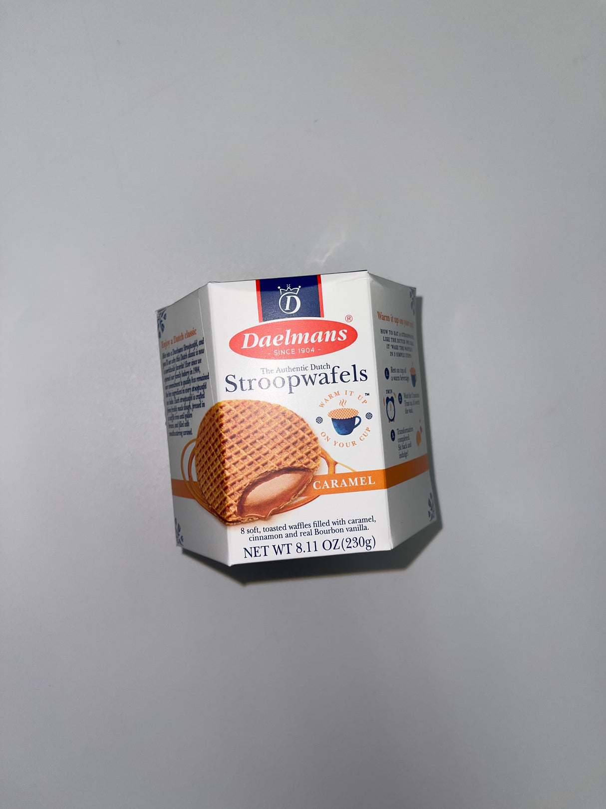 Daelman's Caramel Stroopwafes Hex Box
