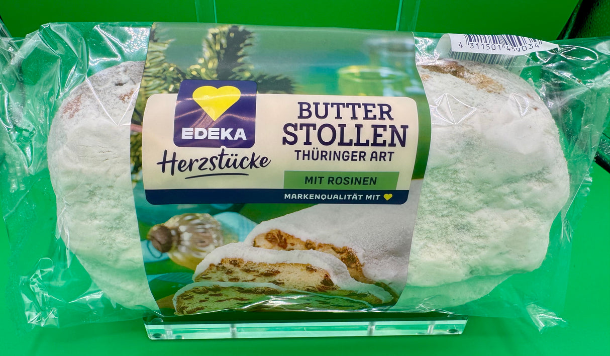 Edeka Butter Stollen Thuringer Art 1000g
