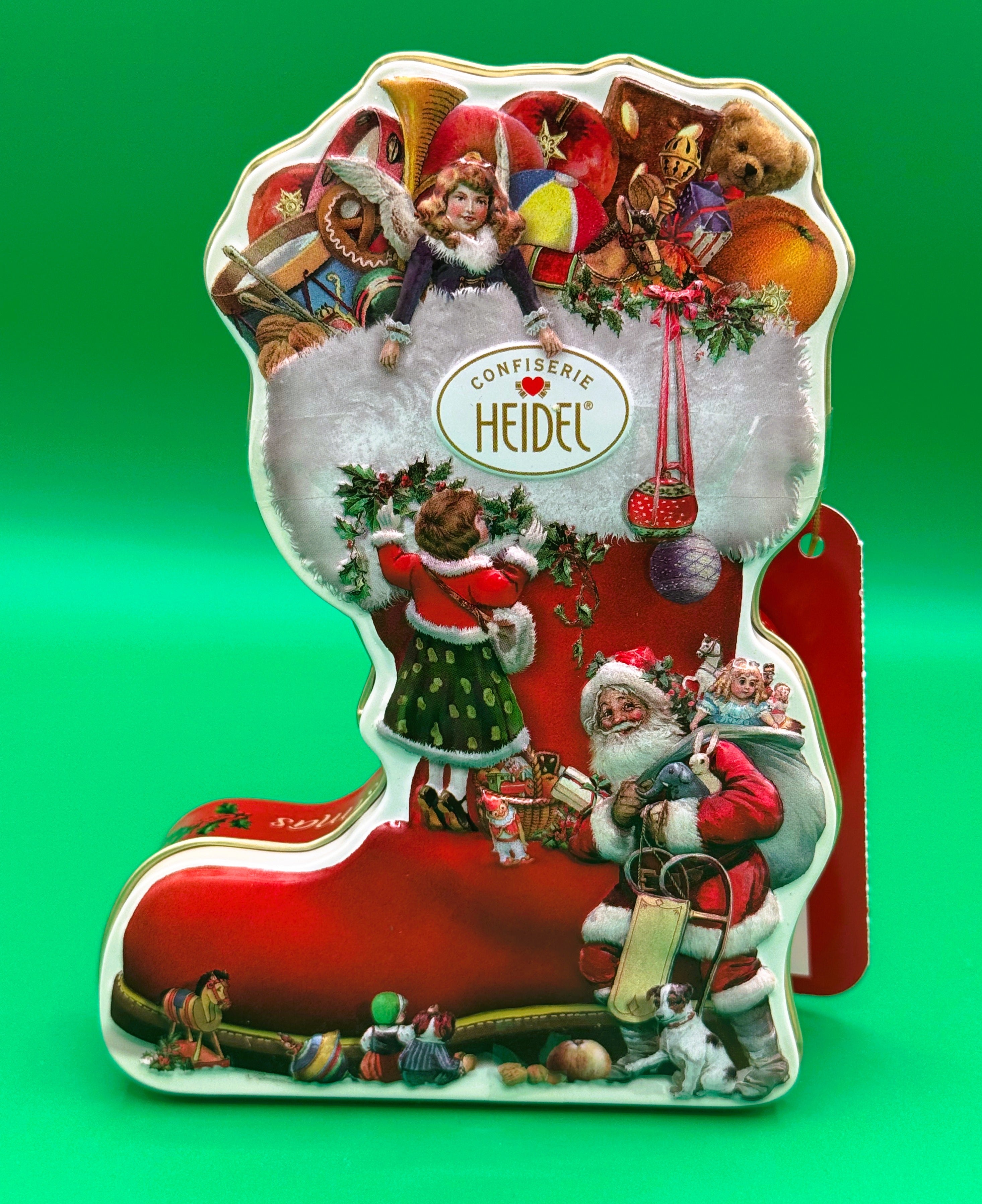 Heidel Christmas Boot Tin – Bavaria Sausage