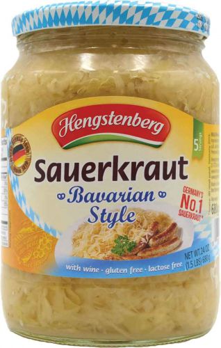 Hengstenberg Bavarian Wine Kraut Jar